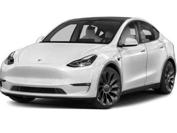 TESLA MODEL Y 2021 5YJYGDEE5MF268771 image